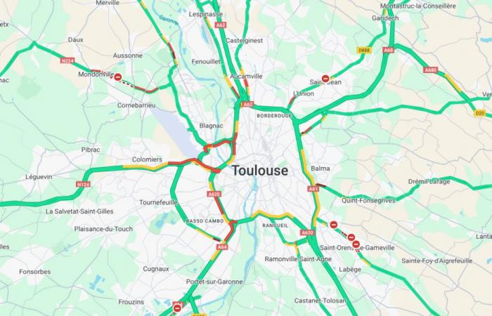 Live: An diesem Montag kommt es im Westen von Toulouse zu Staus