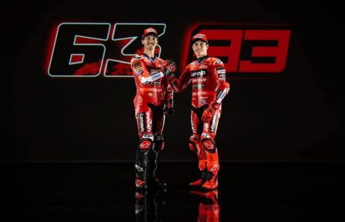 Das Dreamteam Ducati Bagnaia/Marquez in Fotos