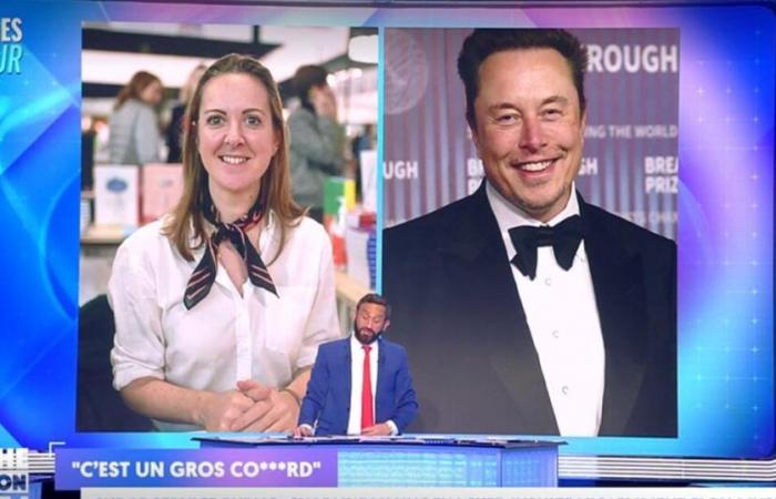 Cyril Hanouna bedauert die Beleidigung von Elon Musk durch Charline Vanhoenacker