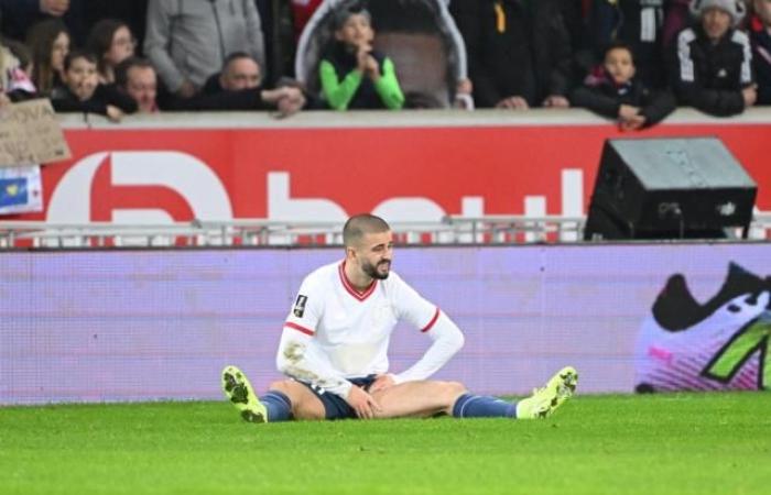 Allein Edon Zhegrova und Matias Fernandez-Pardo (Lille) fehlten im Training vor der Reise nach Liverpool