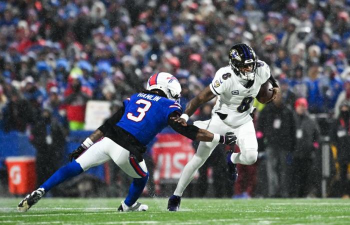 NFL-Playoffs | Josh Allen erzielt zwei Touchdowns und die Bills besiegen die Ravens mit 27-25