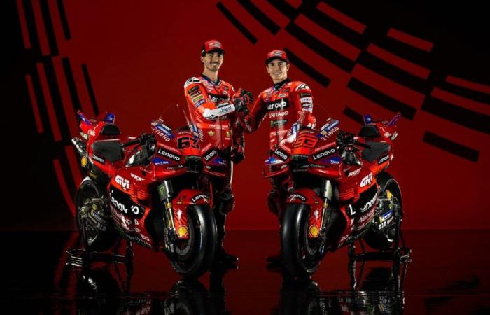 Das Dreamteam Ducati Bagnaia/Marquez in Fotos