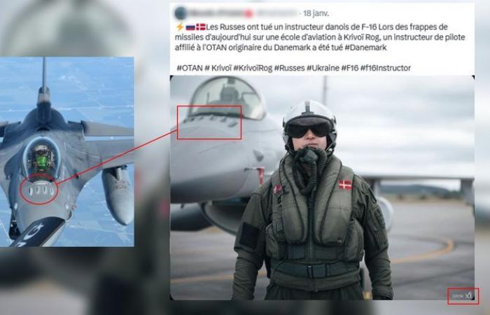 CHECK – Wurde ein dänischer F-16-Pilot, der für die NATO arbeitete, wirklich von Russland in der Ukraine getötet?