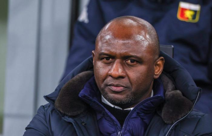 Eine vergessene Emerse Faé beim Relaunch bei Patrick Vieira (offiziell)