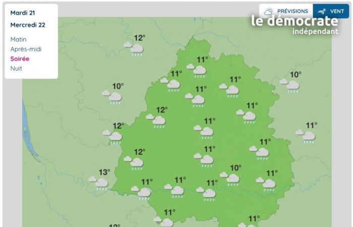 Dordogne, wie wird das Wetter an diesem Mittwoch, dem 22. Januar, sein?