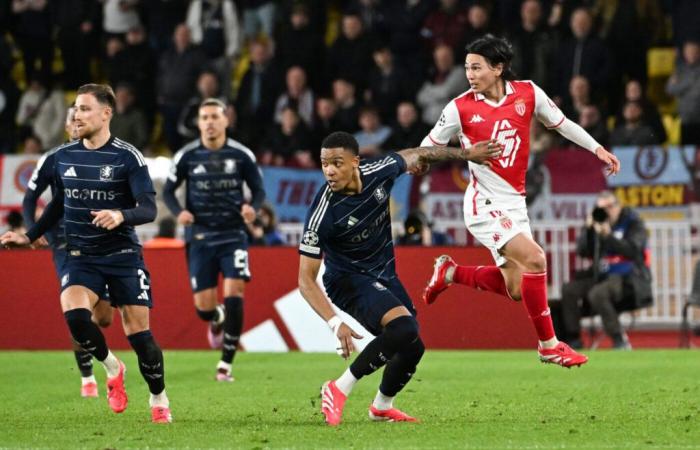 Monaco dominiert Aston Villa und sichert sich seinen Platz in den Play-offs – C1 – J7 – Monaco-Aston Villa (1-0)