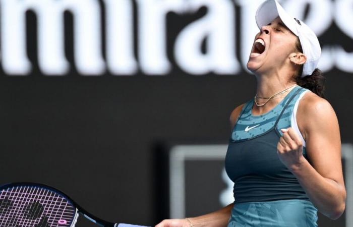 Madison Keys besiegt Elina Svitolina (3-6, 6-3, 6-4) im Viertelfinale