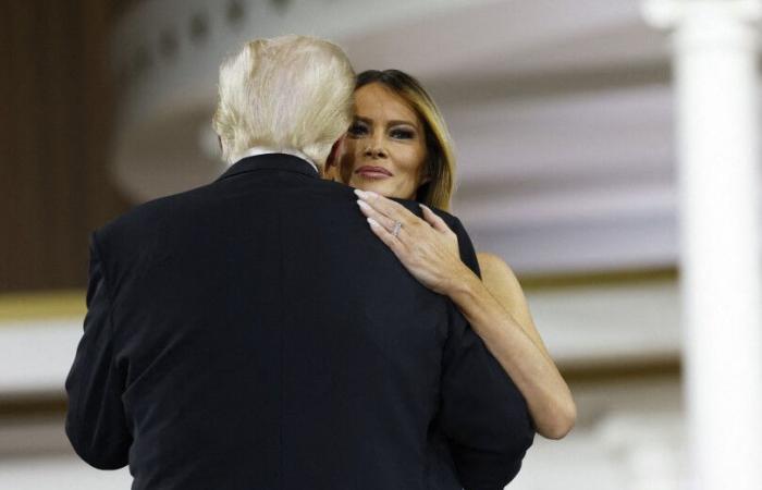 Auf Fotos. Melania und Donald Trump, ihr erster Tanz nach der Amtseinführung