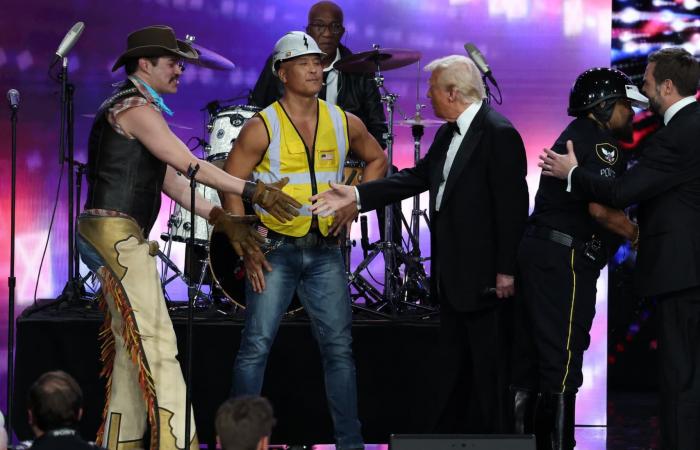 Village People, Jon Voigt, Nelly… Bilder von Donald Trumps Amtseinführungsbällen