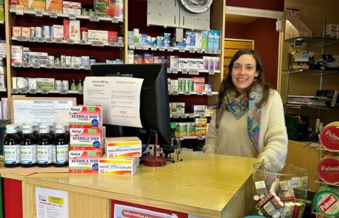 Haute-Loire. Die Apotheke in diesem kleinen Dorf, die letztes Jahr in letzter Minute gerettet wurde, wird erweitert