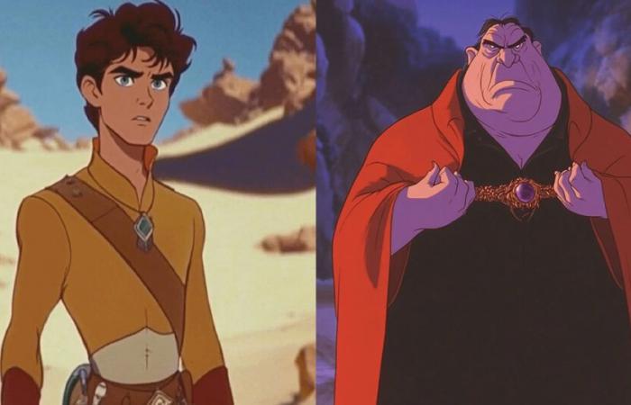 7 Charaktere aus der Saga in einer Disney-Version