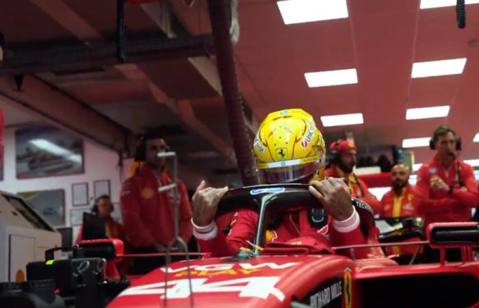 Das Video seines Tests in Fiorano