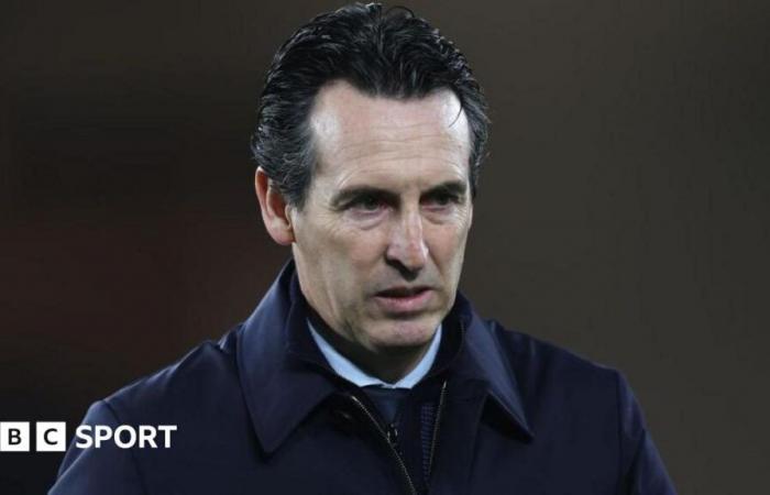 Unai Emery bangt um die Chancen von Aston Villa unter die ersten Acht in der Champions League