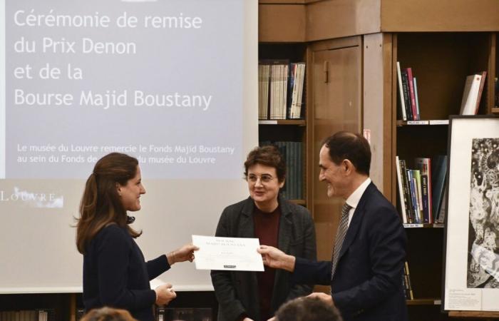 Zwei Gewinner des Majid Boustany-Stipendiums und des Denon-Preises