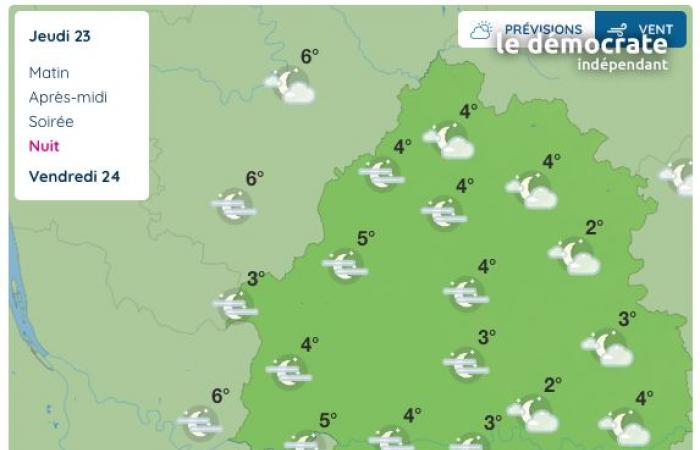 Dordogne, wie wird das Wetter an diesem Donnerstag, den 23. Januar?