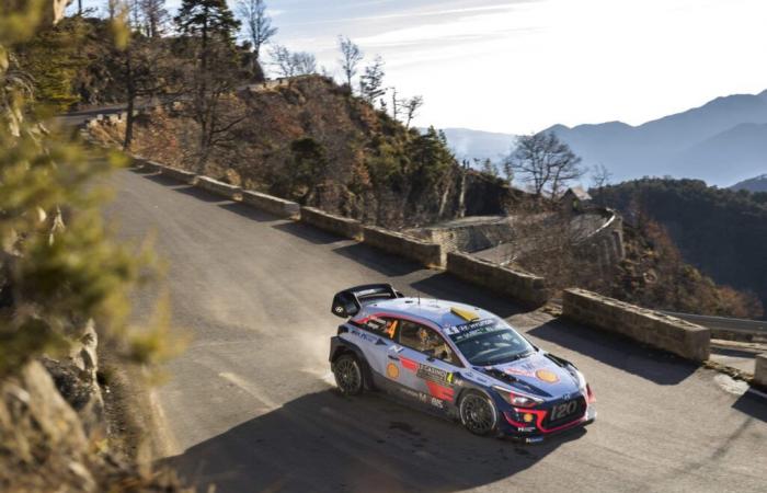 Straßen wegen der Rallye Monte-Carlo gesperrt