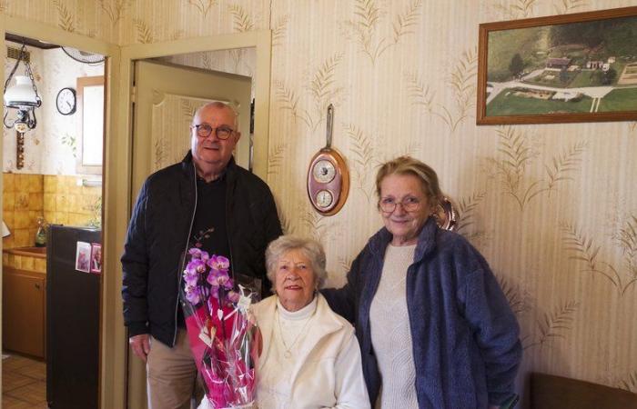 Yvonne Marchi ist die 300-Jährige des Dorfes Lherm