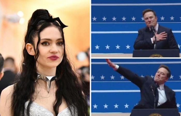 Rechtsextremisten jubeln über Musks „Nazi-Gruß“, Ex-Partner Grimes distanziert sich