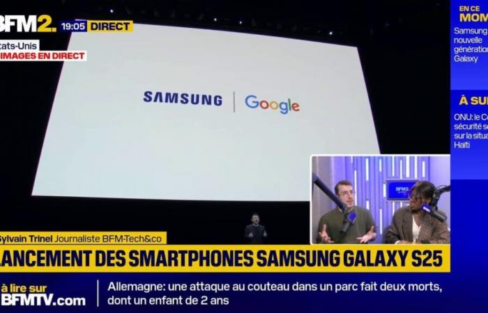 Samsung stellt seine neue Smartphone-Reihe Galaxy S25 vor