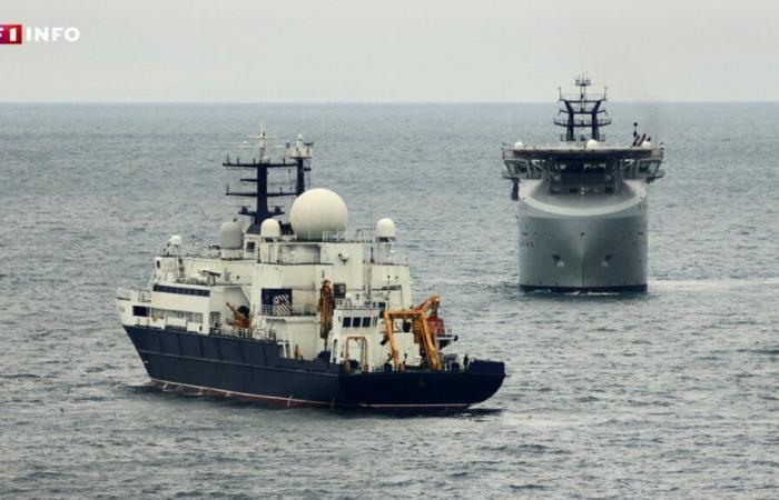 Die Yantar, dieses „russische Spionageschiff“, wurde in britischen Gewässern entdeckt