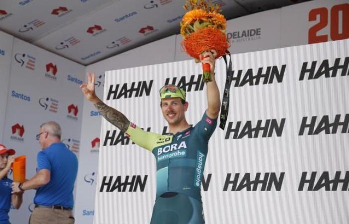 Sam Welsford gewinnt eine weitere Etappe der Tour Down Under