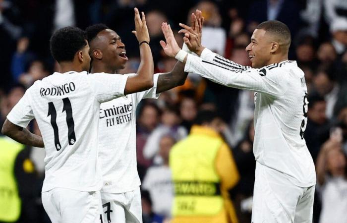 Mbappé, Rodrygo und Vinicius glänzen, Madrid sichert sich den Platz in den Play-offs