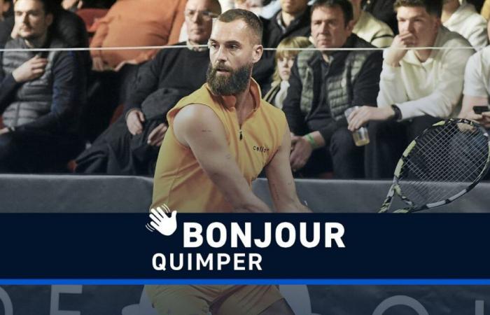 Regen, Tennis geöffnet, Mayotte … Hallo Quimper!