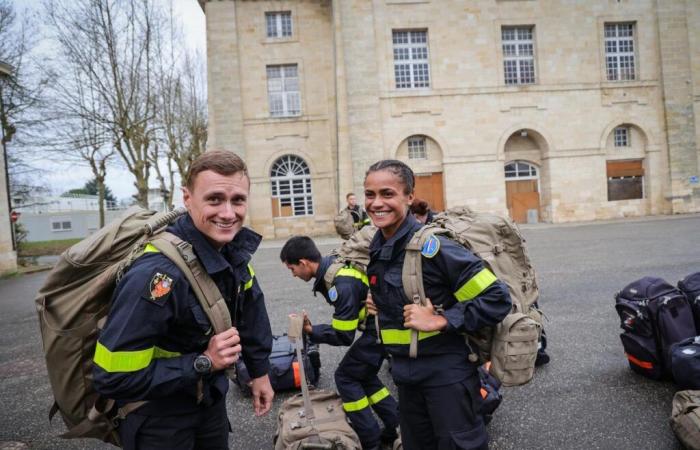 Die erste Abteilung der Libourne Civil Security ist aus Mayotte zurück