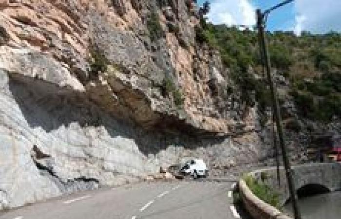 Großer Schrecken im Hérault: Ein Stein prallt gegen ein Auto, die Insassen bleiben unverletzt