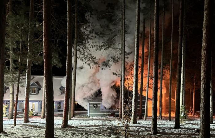 Unglücklicher Brand zerstört Garage