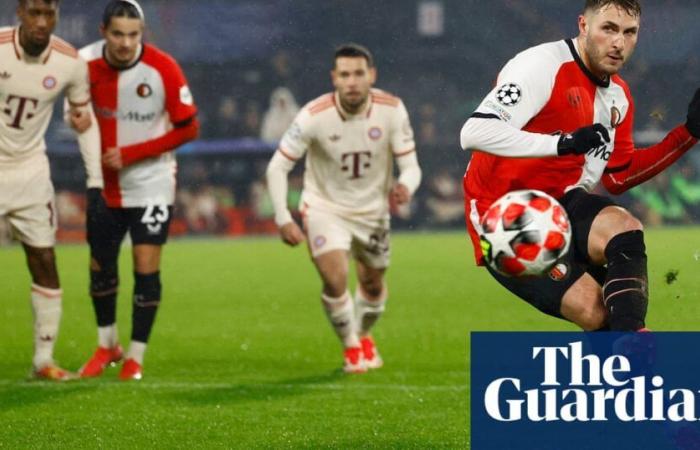 Champions League: Giménez von Feyenoord schlägt einen Doppelpack und verblüfft die Bayern