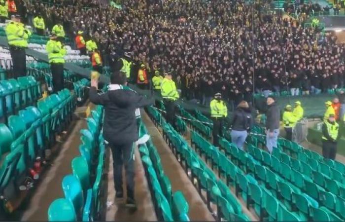 Die schöne Gemeinschaft zwischen einem jungen Celtic-Glasgow-Fan und den Anhängern der Young Boys Bern