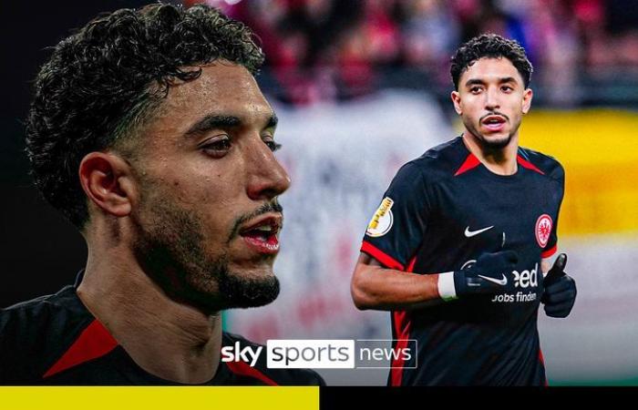 Omar Marmoush wechselt zu Man City: Der Stürmer von Eintracht Frankfurt schließt seinen Wechsel im Januar für zunächst 59 Millionen Pfund ab