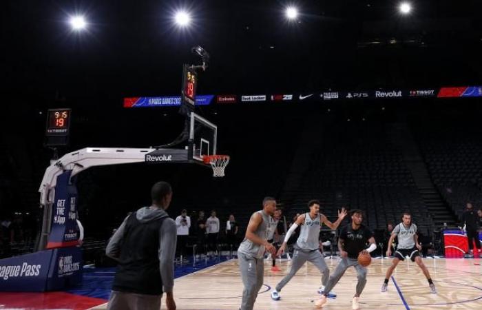 die beeindruckende Menge an Journalisten beim Spurs-Training