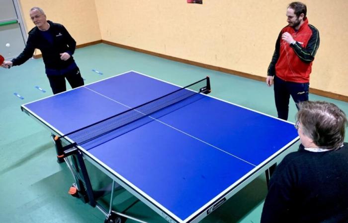 in Parthenay Ping-Pong auf Rezept, um auf der Gesundheitsseite wieder auf die Beine zu kommen