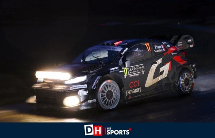 Ogier schießt als Erster, Neuville als Dritter