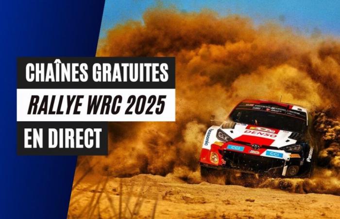 Free-TV-Kanal, auf dem Sie die WRC-Rallye im Live-Streaming verfolgen können