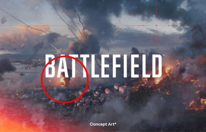 Das Werbebild von Battlefield 2025 zeigt angeblich ein echtes Foto der Gaza-Explosion