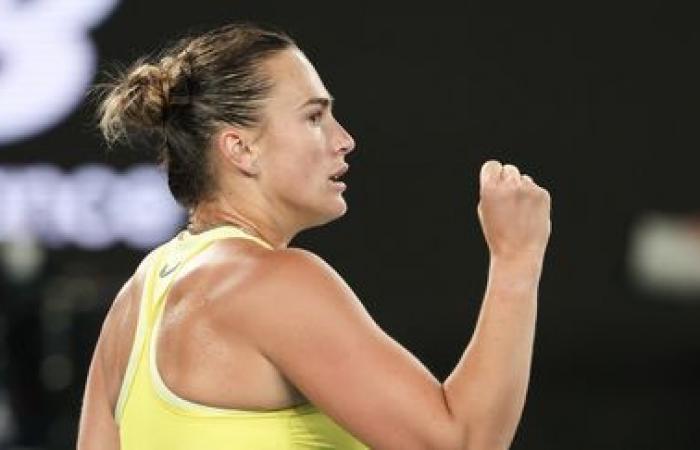 Die zweifache Titelverteidigerin Aryna Sabalenka qualifiziert sich für ihr drittes Finale in Folge in Melbourne