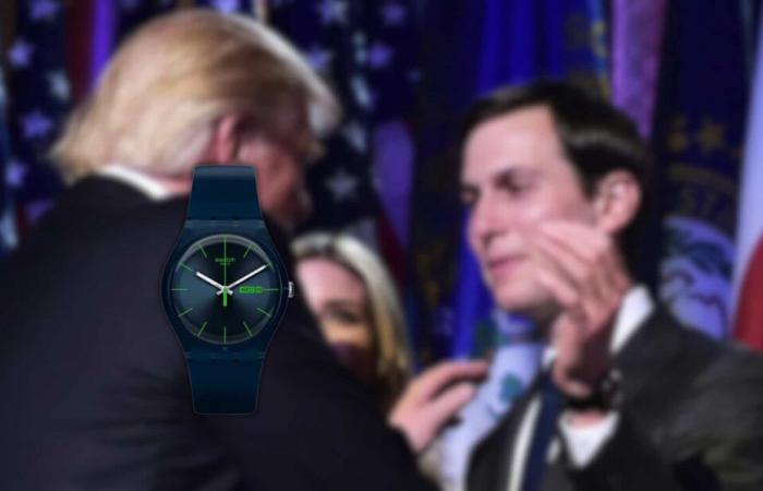 Donald Trump im Rampenlicht, doch die Uhr seines Schwiegersohns überrascht