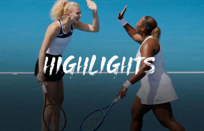 Siniakova / Townsend – Andreeva / Shnaider – Spielhighlights – Australian Open – Tennisvideo