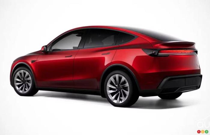 In China erscheint eine aktualisierte Version des Tesla Model Y