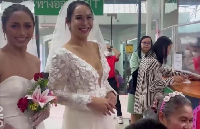 Thailand feiert seine ersten Hochzeiten von LGBT+-Personen – rts.ch