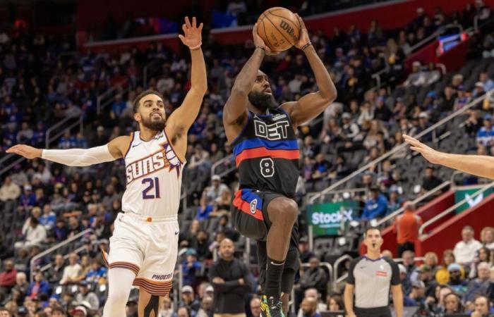 Tim Hardaway Jr. erzielt am 22. Januar 2025 drei Steals bei Pistons Win Over Hawks