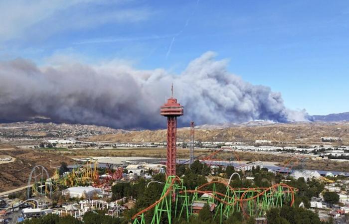 Neuer Brand in der Nähe von Los Angeles: Feuerwehrleute kommen voran