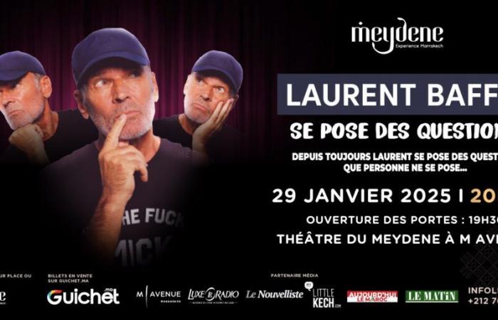 Laurent Baffie tritt im Meydene Theater auf