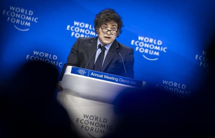 Javier Milei plädiert in Davos gegen den Wokismus