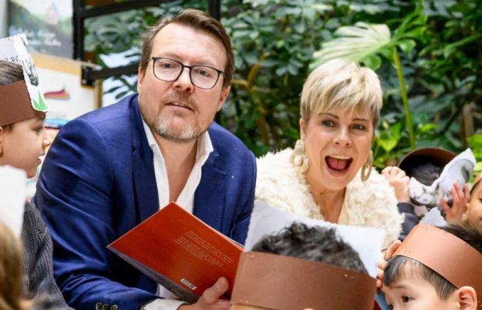 Prinz Constantijn und Prinzessin Laurentien bilden ein seltenes Duo, das man Kindern vorlesen kann