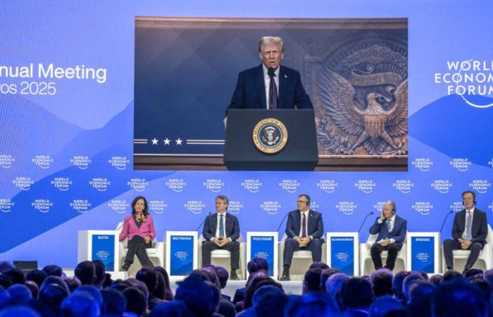 Trump spricht in Davos, während Zölle und DEI Aufmerksamkeit erregen