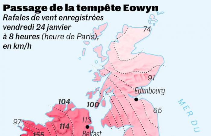 Morbihan auf Orangenalarm für Regenflutung, Calvados und Ille-Et-Vilaine für Überschwemmungen